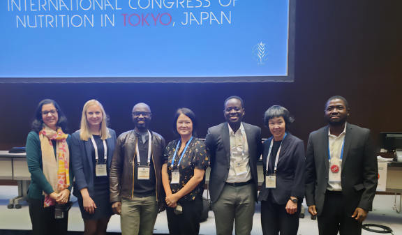 Group photo of the UAN team at the ICN conference