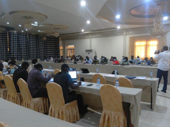 Photo of the participants of the Multi-Sectoral Collaboration in Burkino Faso