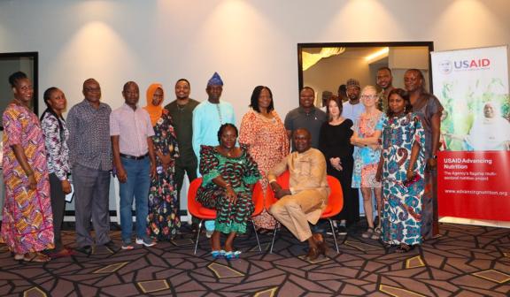 Group photo at the Nigeria workshop