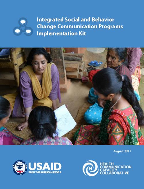 Cover of the Integrated SBCC Programs Implementation Kit (I-Kit)