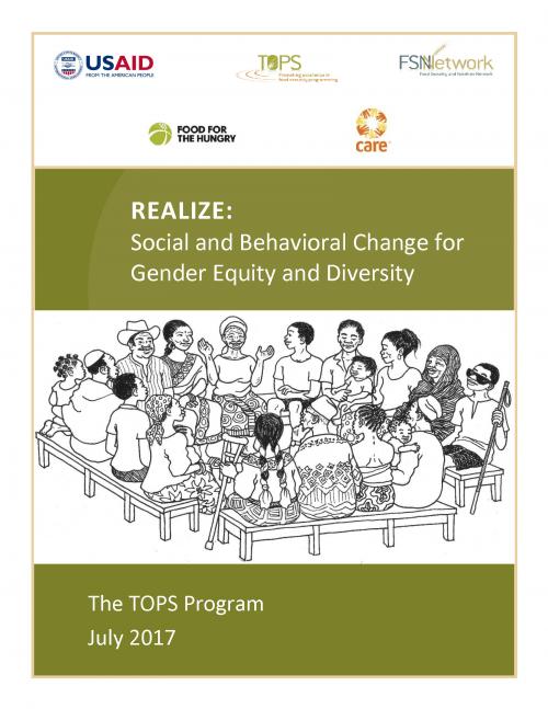 Cover of REALIZE: Social and Behavioral Change for Gender Equity and Diversity