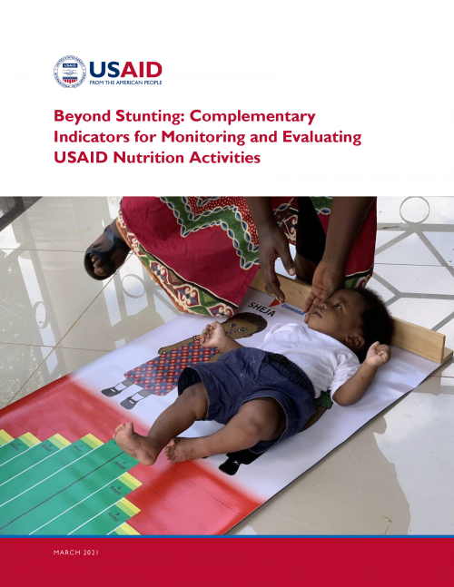 Cover of Stunting: Considerations for Use as an Indicator in Nutrition Projects