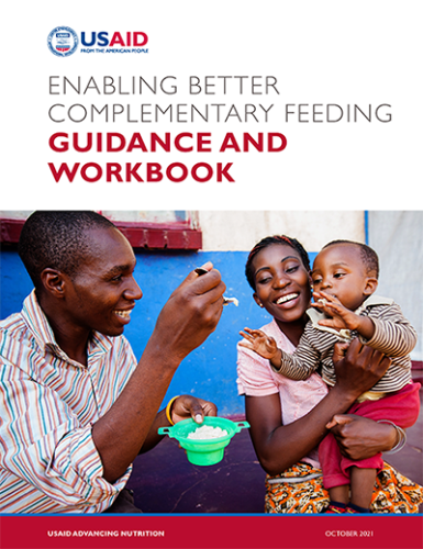 Enabling Better Complementary Feeding Guidance and Workbook cover page