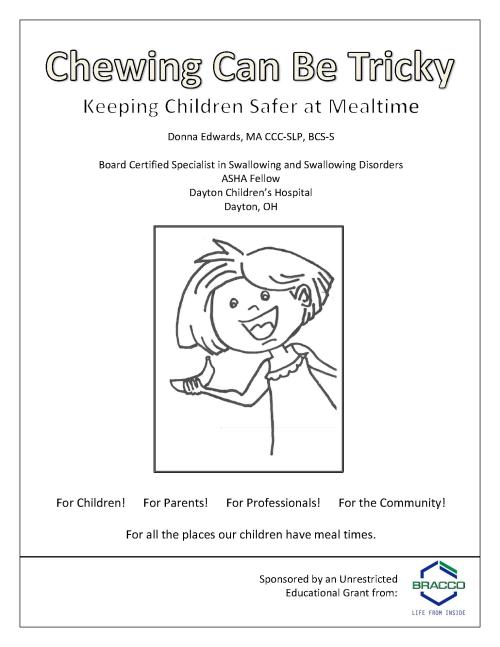 First page of the coloring book, there is an illustrated little girl smiling on the cover.
