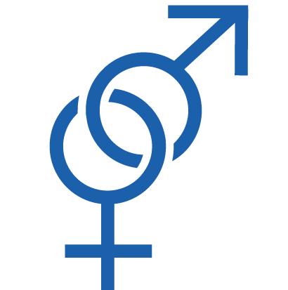 illustration of gender icons